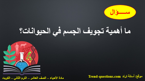 ما أهمية تجويف الجسم في الحيوانات؟