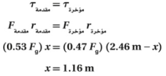 حل أسئلة تقويم الفصل الثاني: الحركة الدورانية كتاب الفيزياء 2