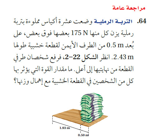 حل أسئلة تقويم الفصل الثاني: الحركة الدورانية كتاب الفيزياء 2  (مراجعة عامة + التفكير الناقد)